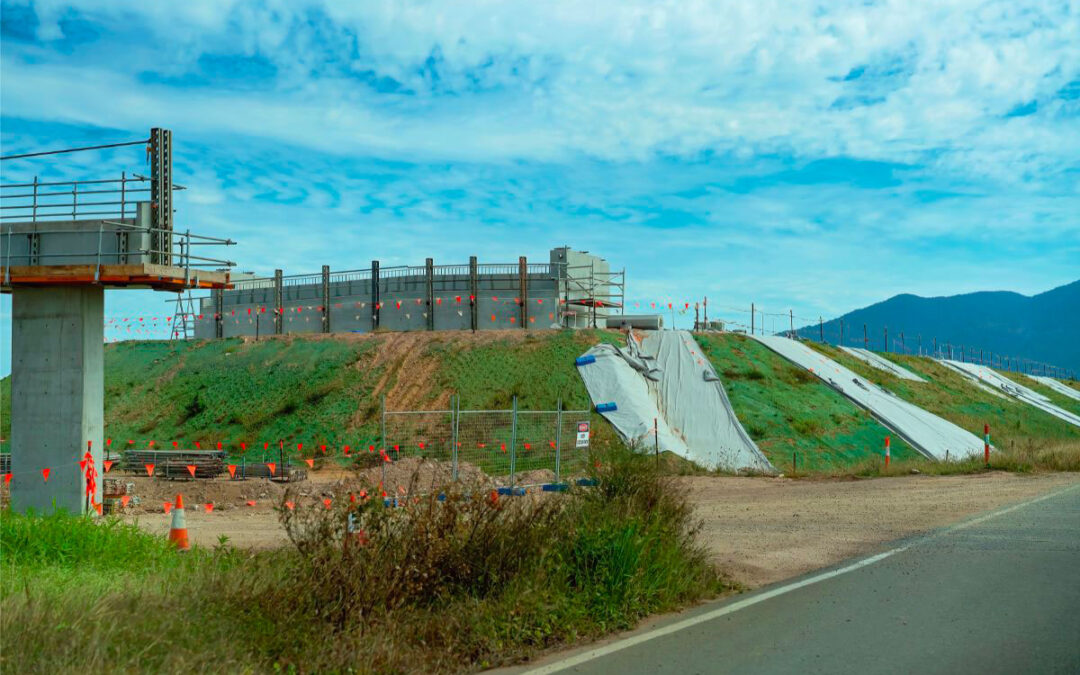 building roads to prevent motorway flooding